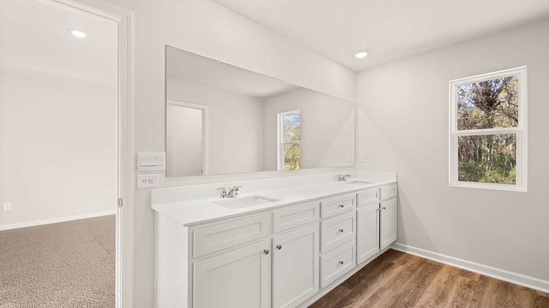 Furnished interior view inside a new home in Brookland Commons, Monroe (Image 10).