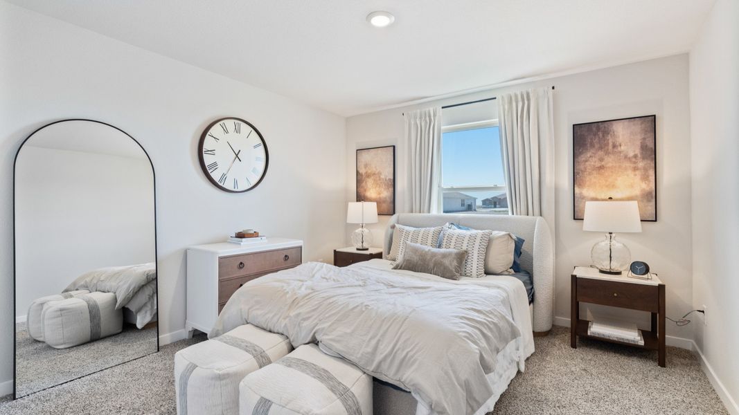 Furnished interior view inside a new home in King's Landing, Corpus Christi (Image 15).