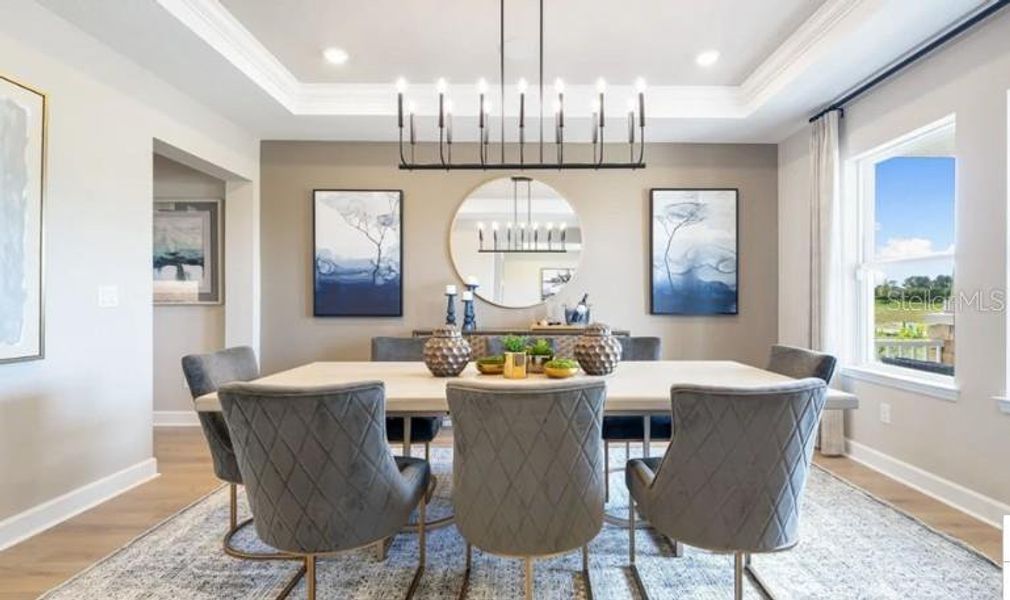 Furnished interior view inside a new home in Victoria Lakes, Odessa (Image 8). Furnished interior view inside a new home in Victoria Lakes, Odessa (Image 8).