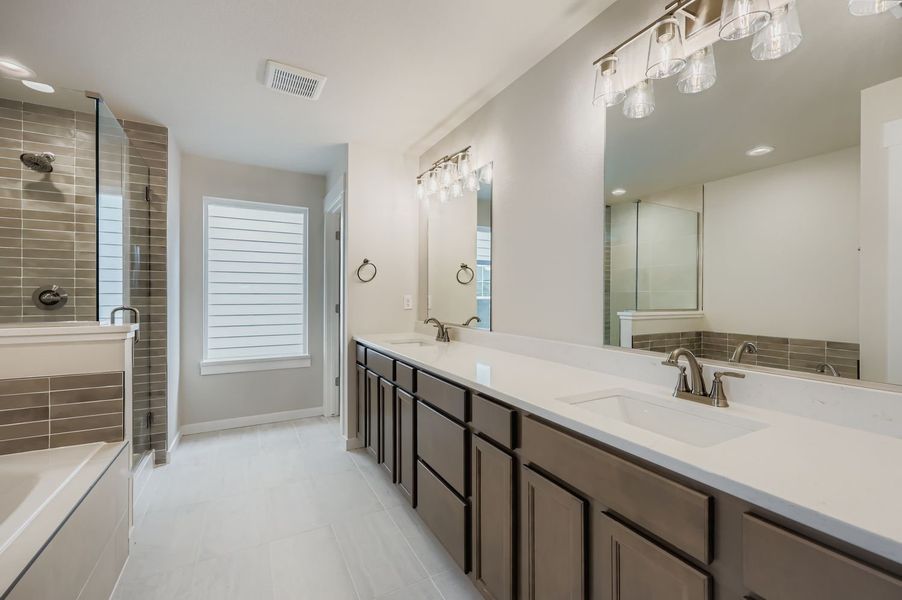 Furnished interior view inside a new home in Sterling Ranch 40s, Colorado Springs (Image 11).