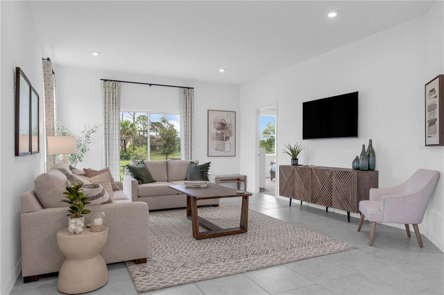 Furnished interior view inside a new home in Watermark, Cocoa (Image 19).