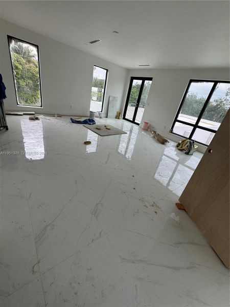 In-progress construction of a new home in , Pinecrest, FL (Image 22).