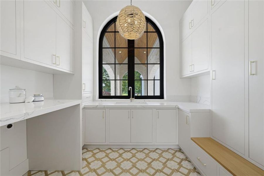 Furnished interior view inside a new home in , Canton (Image 17).