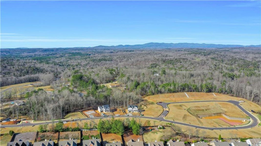 Site preparation for new homesites in , Dawsonville (Image 85).