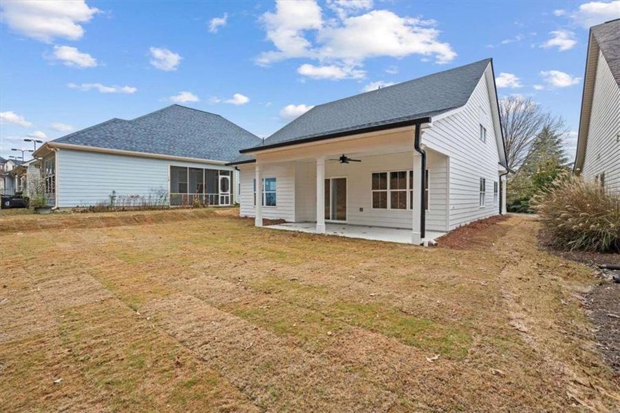 Exterior details and patio area of a home in , Carrollton (Image 25). Exterior details and patio area of a home in , Carrollton (Image 25).