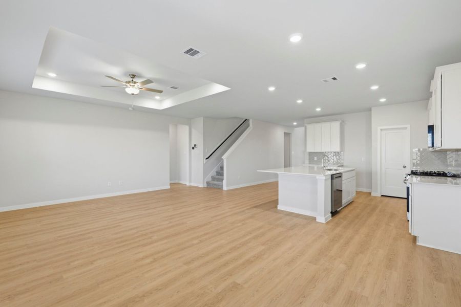 Spacious, unfurnished interior of a new home in Mirabella, Brookshire (Image 26). Spacious, unfurnished interior of a new home in Mirabella, Brookshire (Image 26).