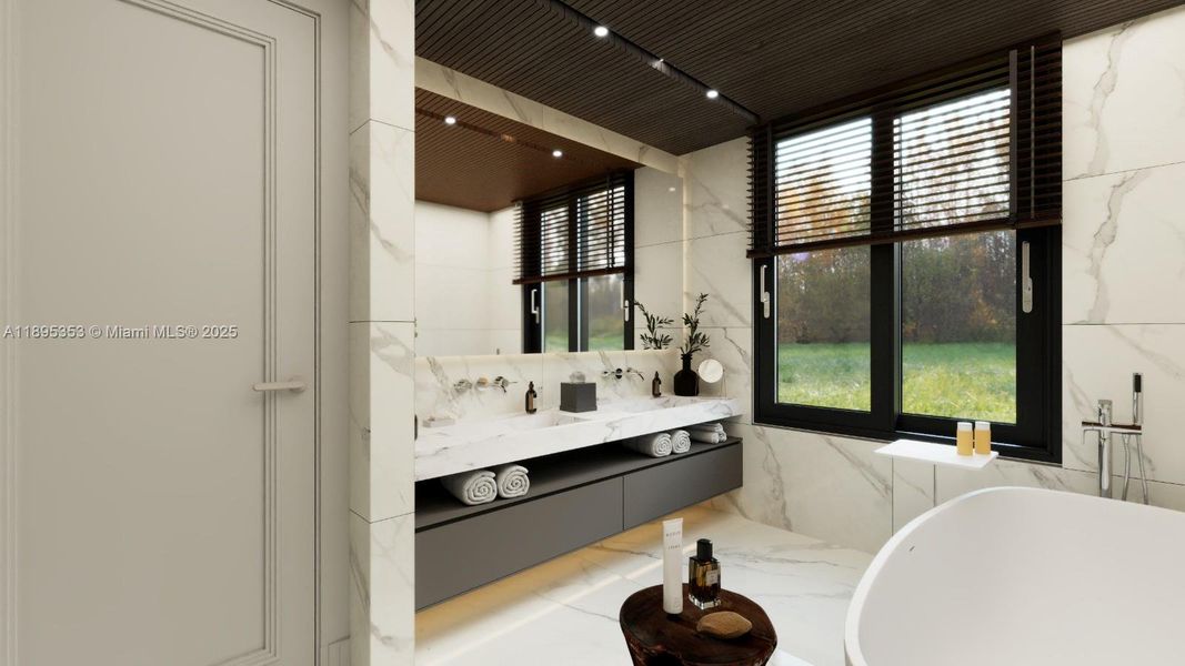 Furnished interior view inside a new home in , Fort Lauderdale (Image 18). Furnished interior view inside a new home in , Fort Lauderdale (Image 18).