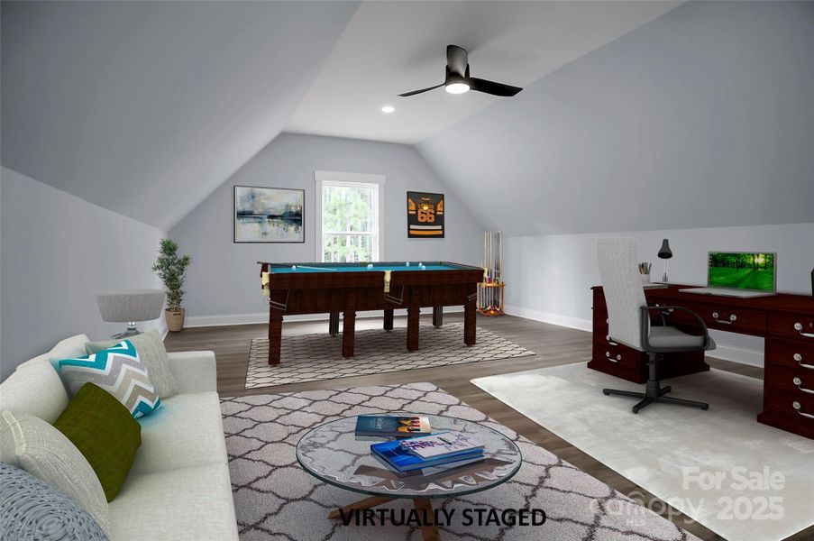 Furnished interior view inside a new home in , Iron Station (Image 6).