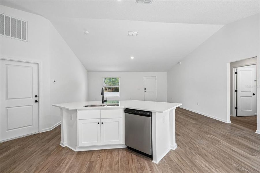 Furnished interior view inside a new home in , Ocala (Image 10).
