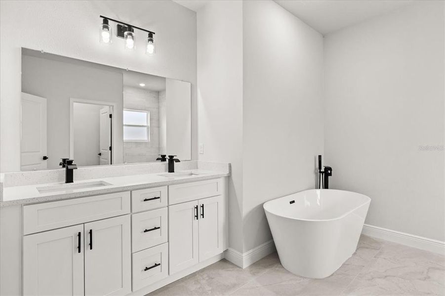 Furnished interior view inside a new home in , Ocala (Image 11).