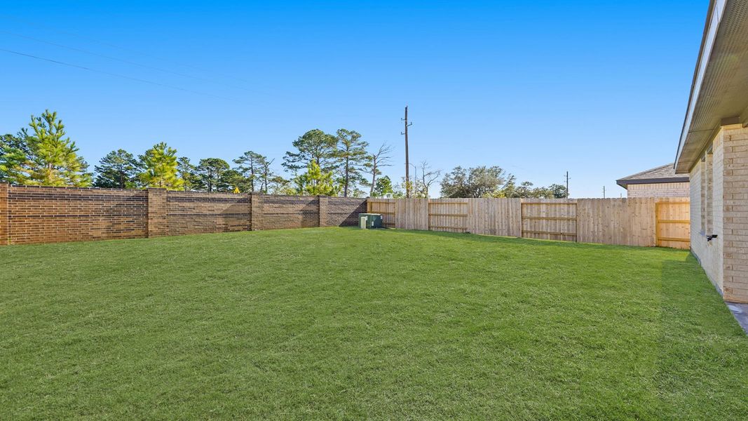 Exterior details and patio area of a home in Cypress Green, Hockley (Image 3).