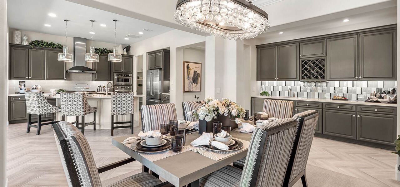 Representative furnished interior of a home built from the Fresco by Robson Resort Communities in Robson Ranch Arizona, Eloy (Image 4).
