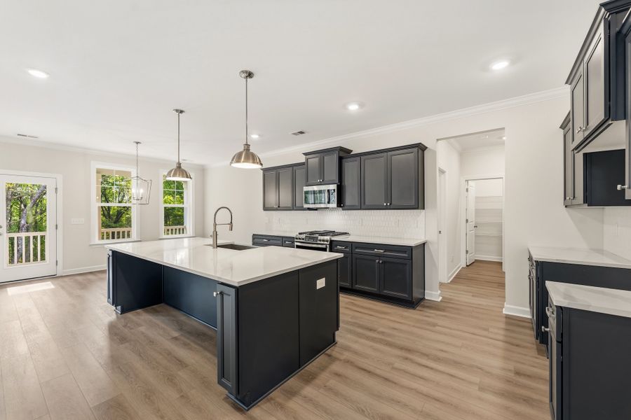 Furnished interior view inside a new home in Timberland Grove, Anderson (Image 7).