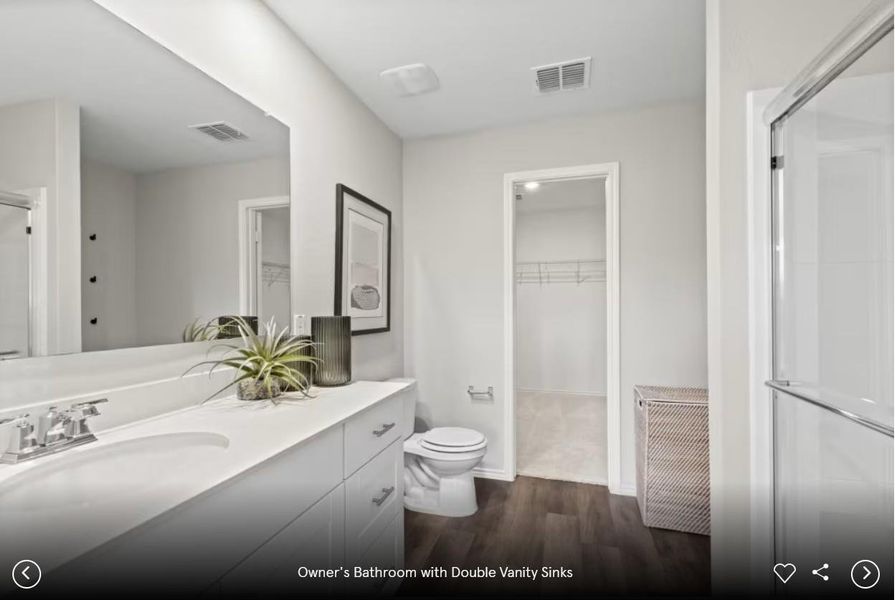 Interior photos- Photo of Centex model home with same floor plan, not of actual home listed.