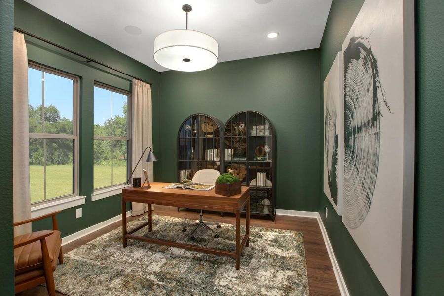 The Burkhart Home Office