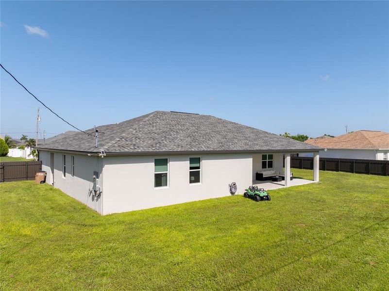 Front exterior of a new home in , Cape Coral, FL, highlighting curb appeal (Image 18).