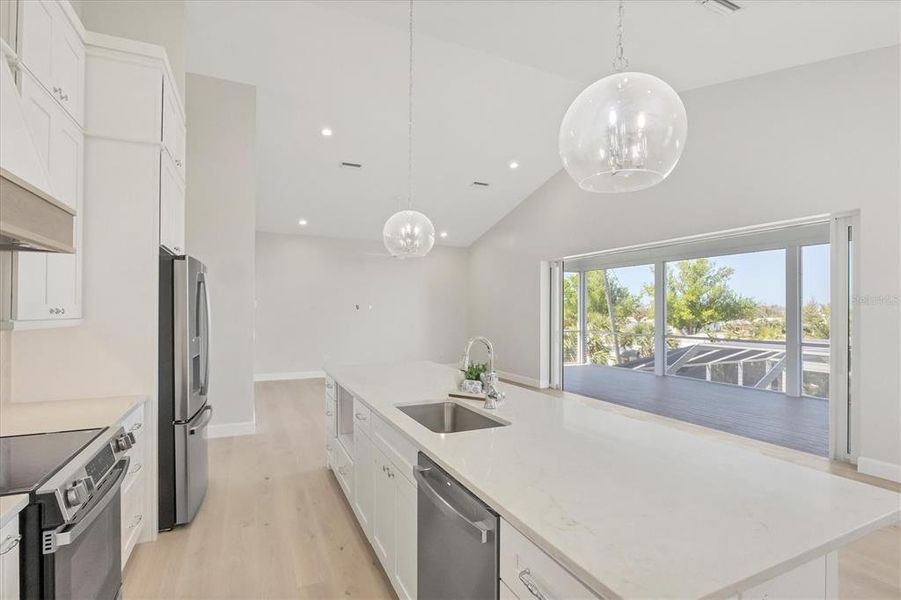 Furnished interior view inside a new home in , Englewood (Image 7).