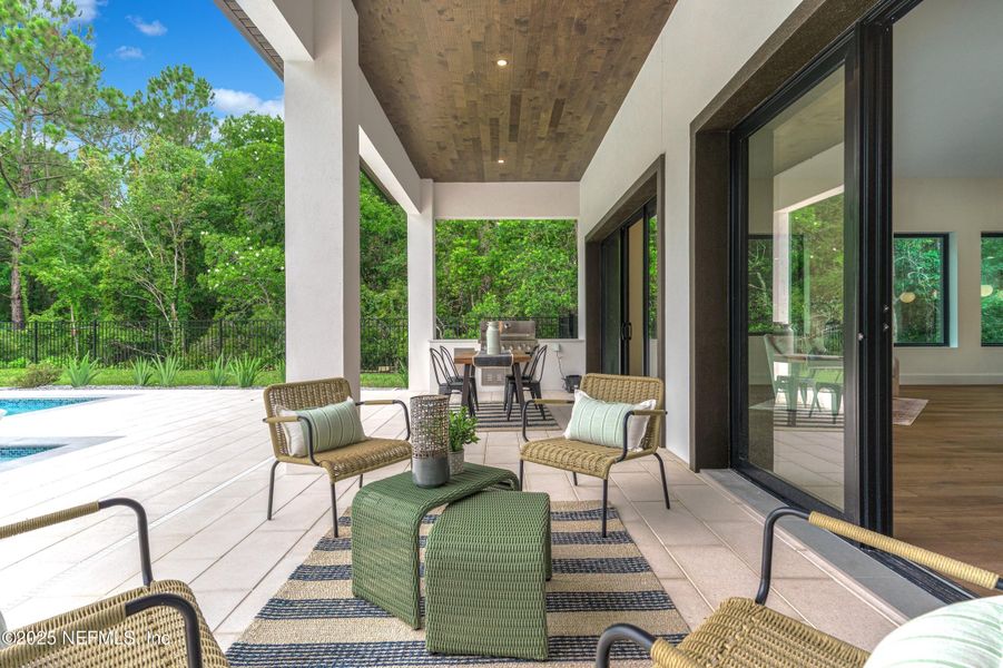 Exterior details and patio area of a home in , St. Augustine (Image 32).