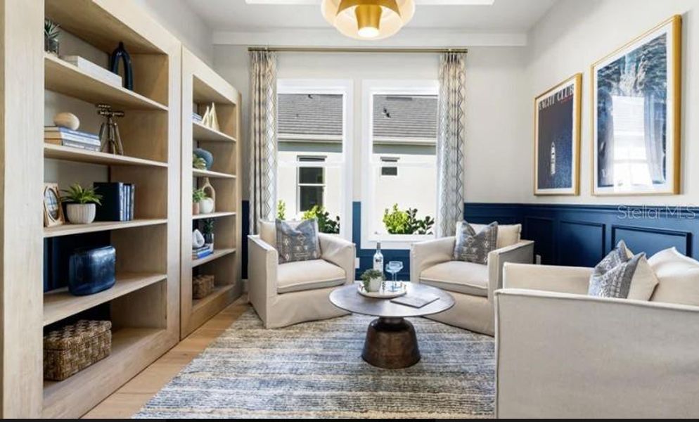 Furnished interior view inside a new home in Coasterra Community Group Page, Palmetto (Image 12).