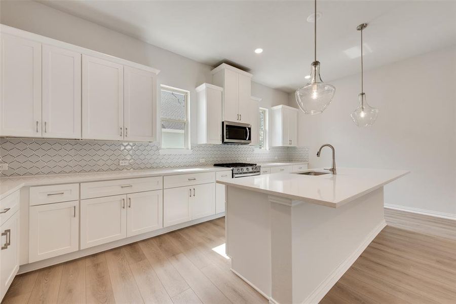 Furnished interior view inside a new home in City Point, North Richland Hills (Image 13).