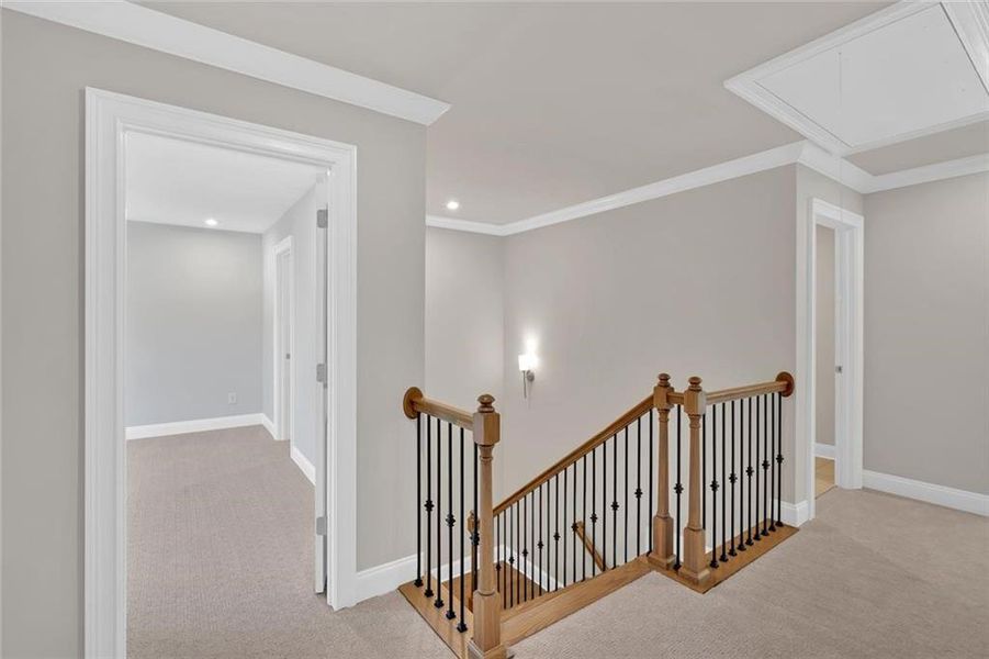 Spacious, unfurnished interior of a new home in Ford Landing, Acworth (Image 23).