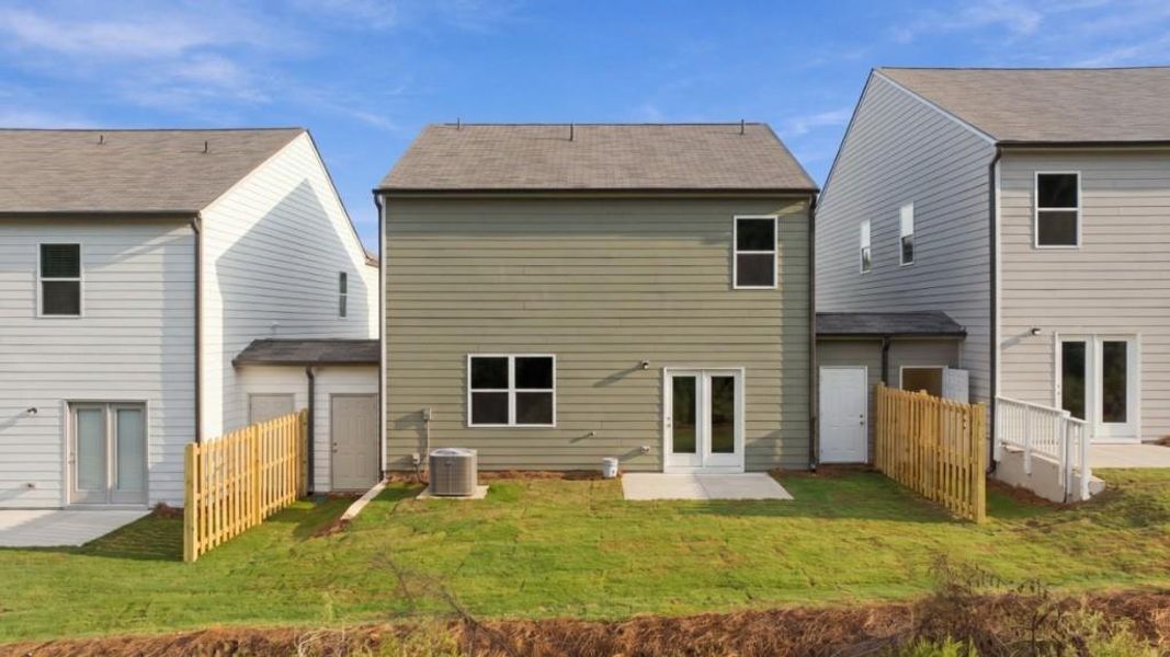 Exterior details and patio area of a home in Rolling Meadows, Jasper (Image 3).