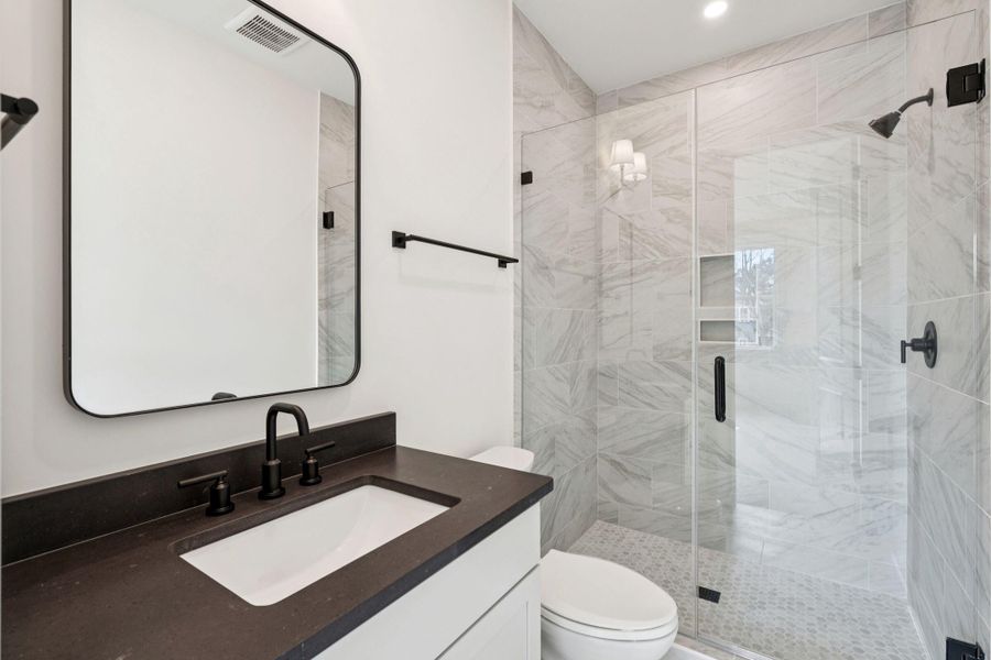 Furnished interior view inside a new home in , Mount Pleasant (Image 16).