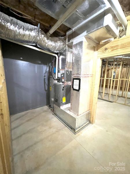 In-progress construction of a new home in , Hickory, NC (Image 38).