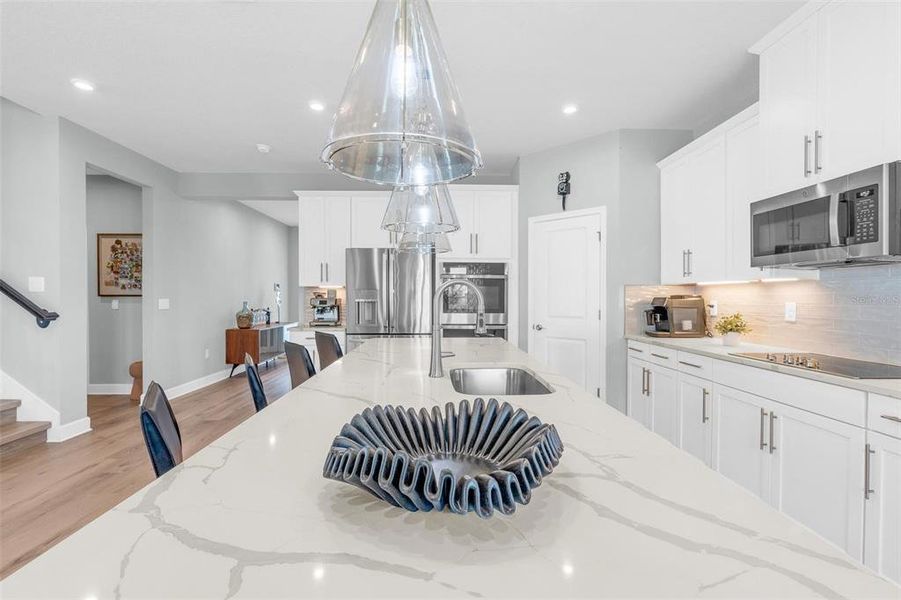 Furnished interior view inside a new home in Bella Terra, Clermont (Image 34).