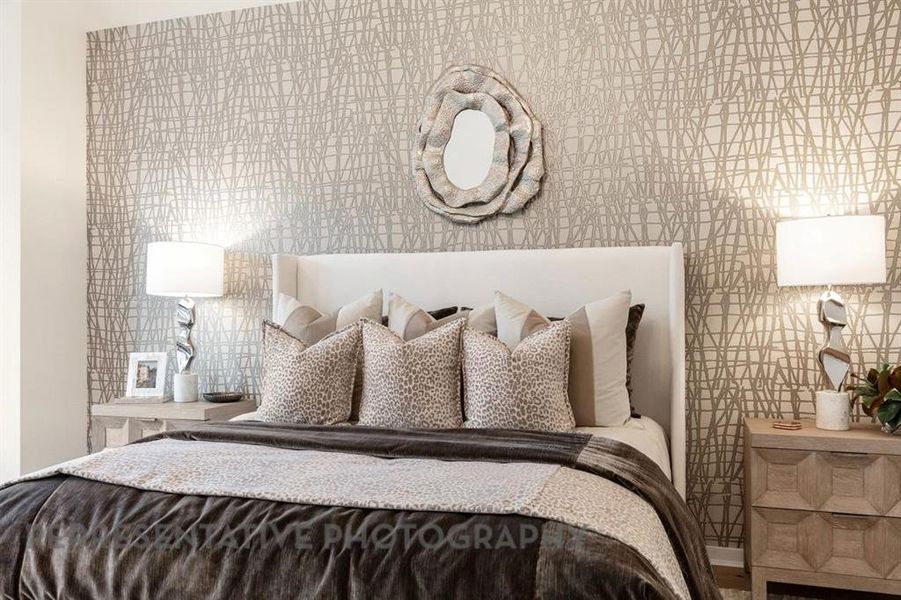 Furnished interior view inside a new home in Mustang Lakes, Celina (Image 11).