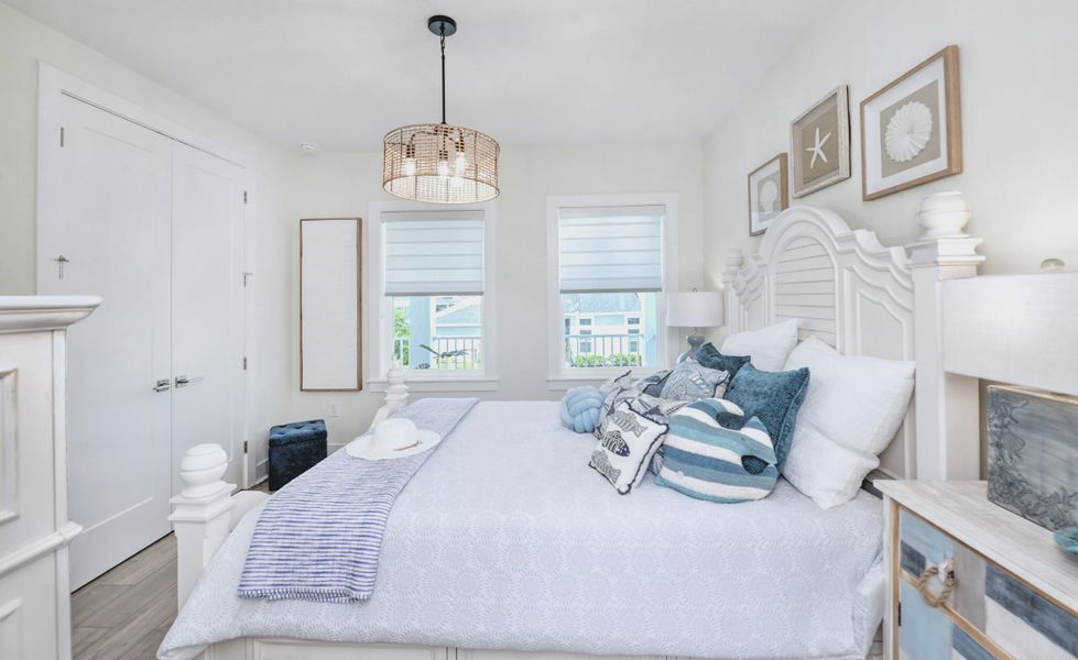 Furnished interior view inside a new home in Persimmon Park, Wesley Chapel (Image 27).
