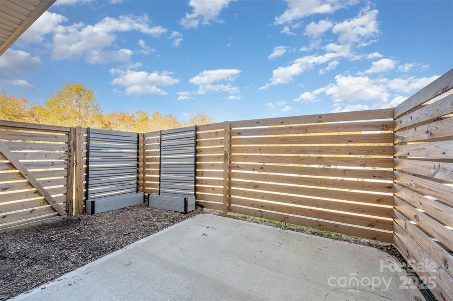 Exterior details and patio area of a home in , Kannapolis (Image 2).