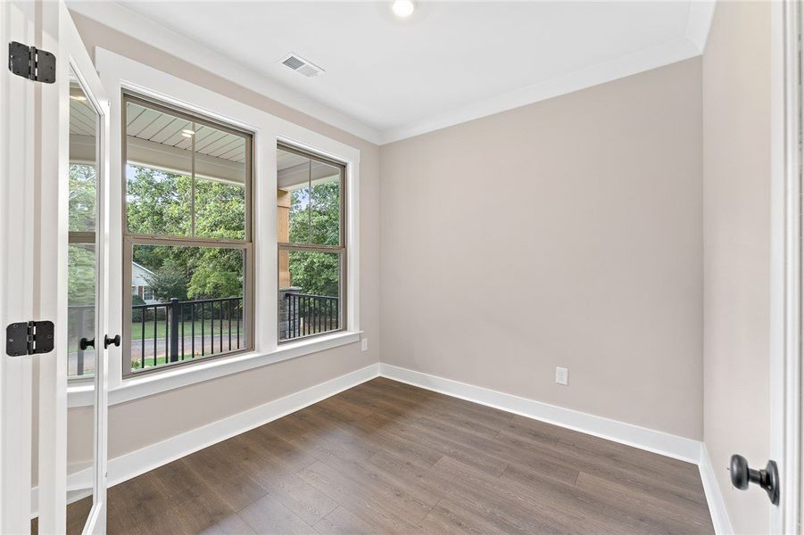 Images of a different home with a similar floor pl