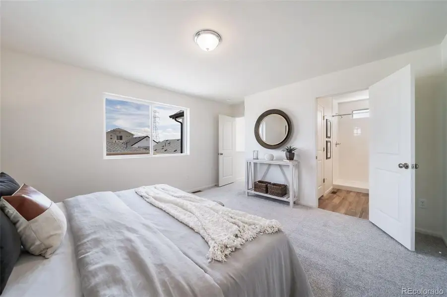 Furnished interior view inside a new home in , Commerce City (Image 8).