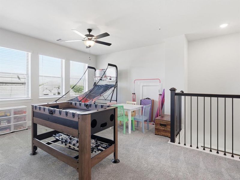 Furnished interior view inside a new home in South Pointe Village Series, Mansfield (Image 30). Furnished interior view inside a new home in South Pointe Village Series, Mansfield (Image 30).