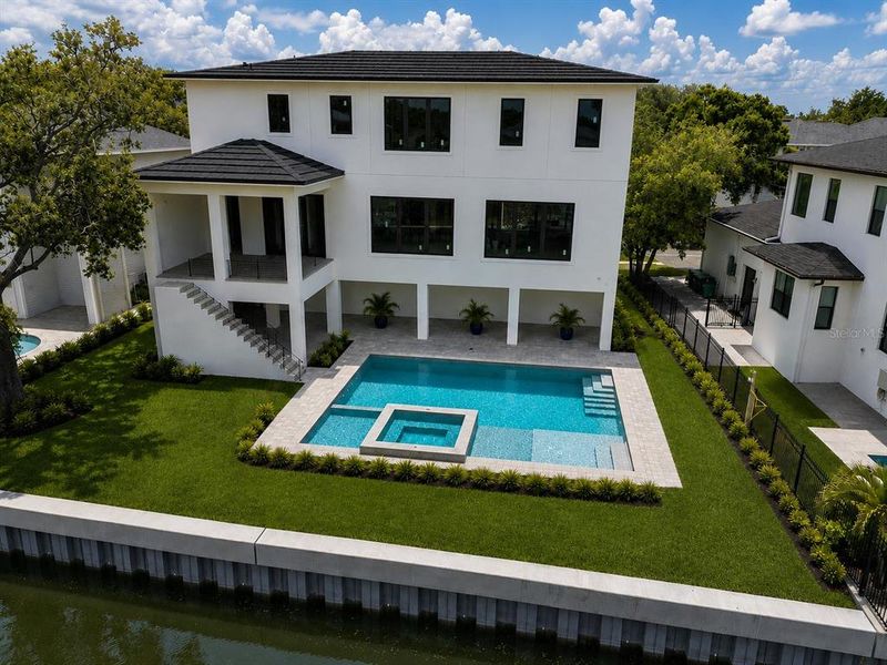 Exterior details and patio area of a home in , Tampa (Image 24). Exterior details and patio area of a home in , Tampa (Image 24).