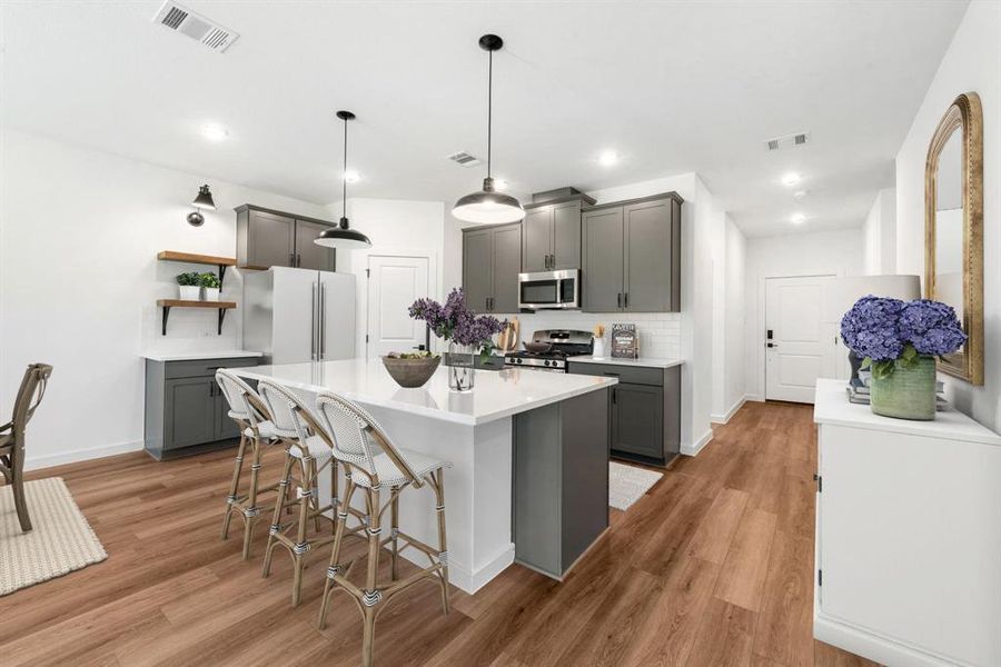 Furnished interior view inside a new home in Caldwell Lakes, Dallas (Image 25). Furnished interior view inside a new home in Caldwell Lakes, Dallas (Image 25).