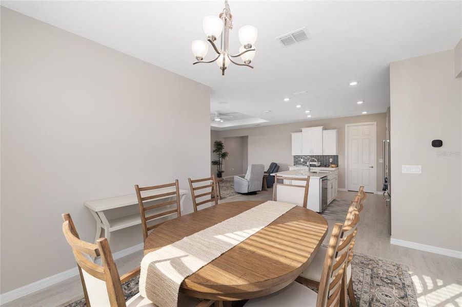 Furnished interior view inside a new home in , Ocala (Image 57).
