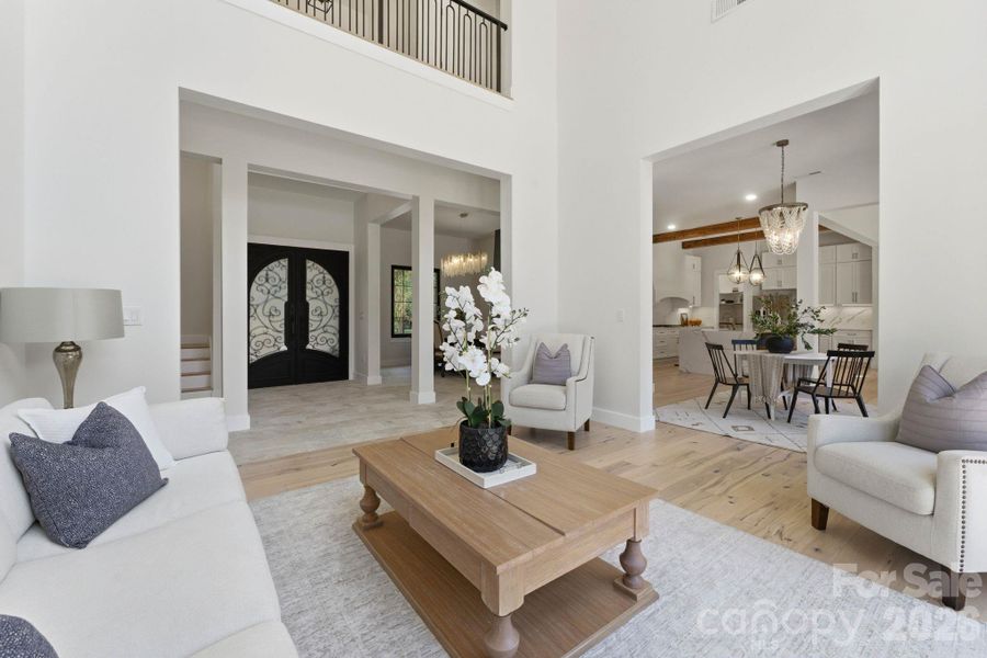 Furnished interior view inside a new home in , Mooresville (Image 9). Furnished interior view inside a new home in , Mooresville (Image 9).
