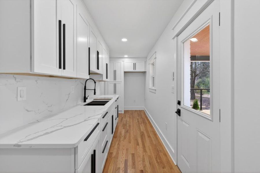 Furnished interior view inside a new home in , Norcross (Image 17).