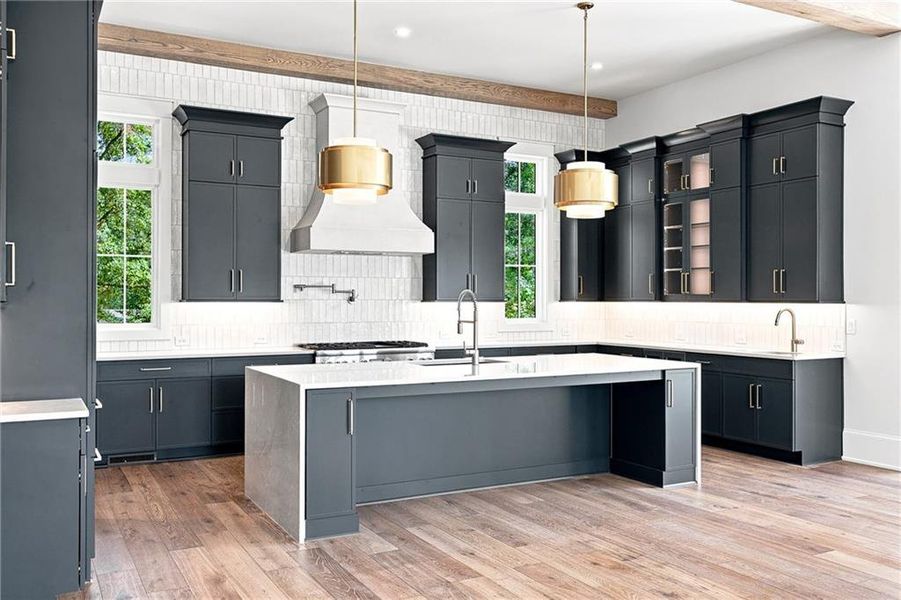 Furnished interior view inside a new home in , Milton (Image 18).