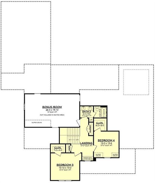 2D floor plan layout of this home in , Maysville, GA (Image 5).