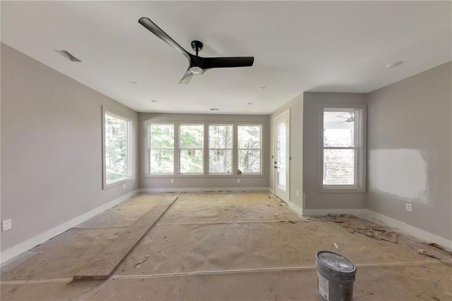 In-progress construction of a new home in , Atlanta, GA (Image 21).