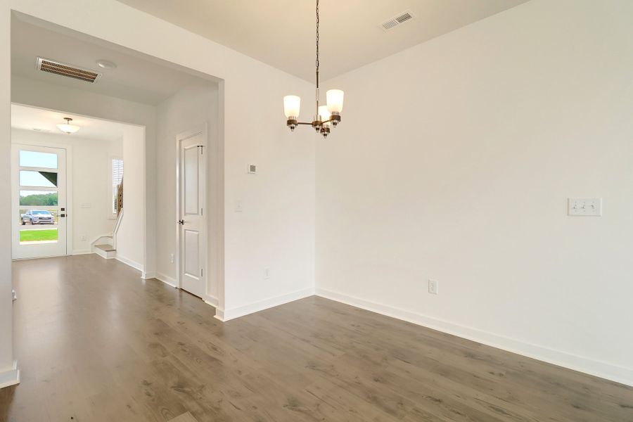 Representative unfurnished interior of a home built from the Ivey by Hunter Quinn Homes in Westgate Village Townes, Spartanburg (Image 20). Representative unfurnished interior of a home built from the Ivey by Hunter Quinn Homes in Westgate Village Townes, Spartanburg (Image 20).
