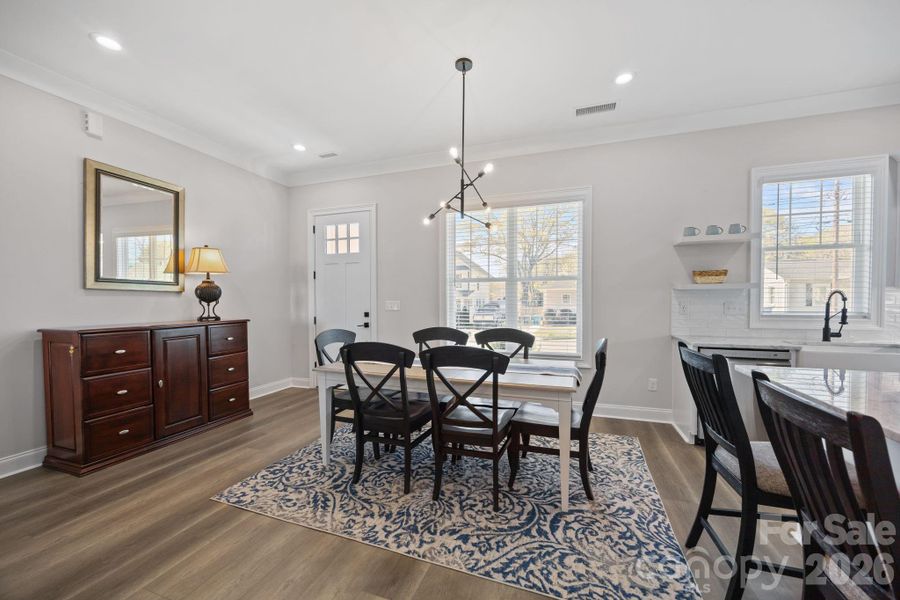 Furnished interior view inside a new home in , Belmont (Image 30).
