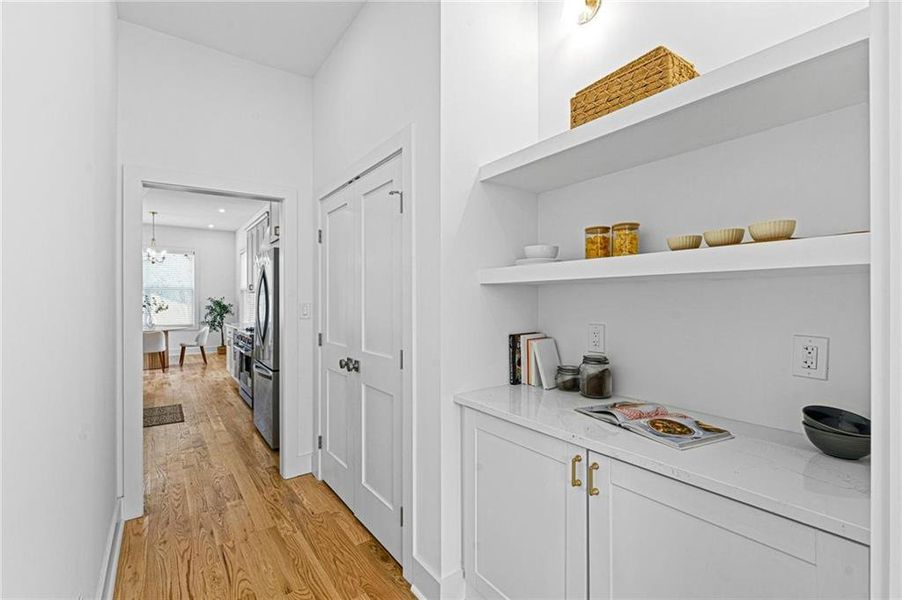 Furnished interior view inside a new home in , Atlanta (Image 6).