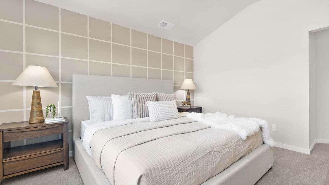 Furnished interior view inside a new home in Clark Creek Landing, Lincolnton (Image 9).
