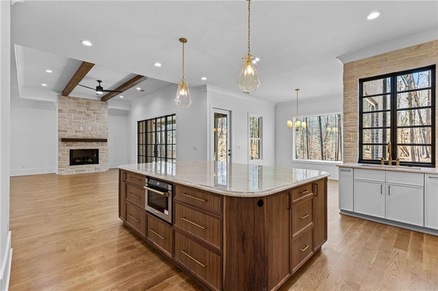 Furnished interior view inside a new home in , Lawrenceville (Image 6).