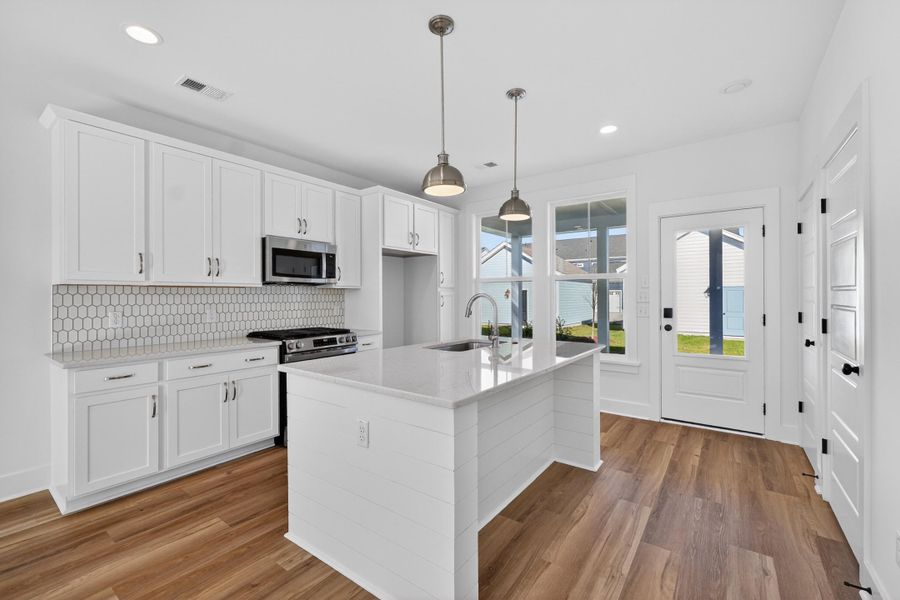 Furnished interior view inside a new home in , Summerville (Image 8).