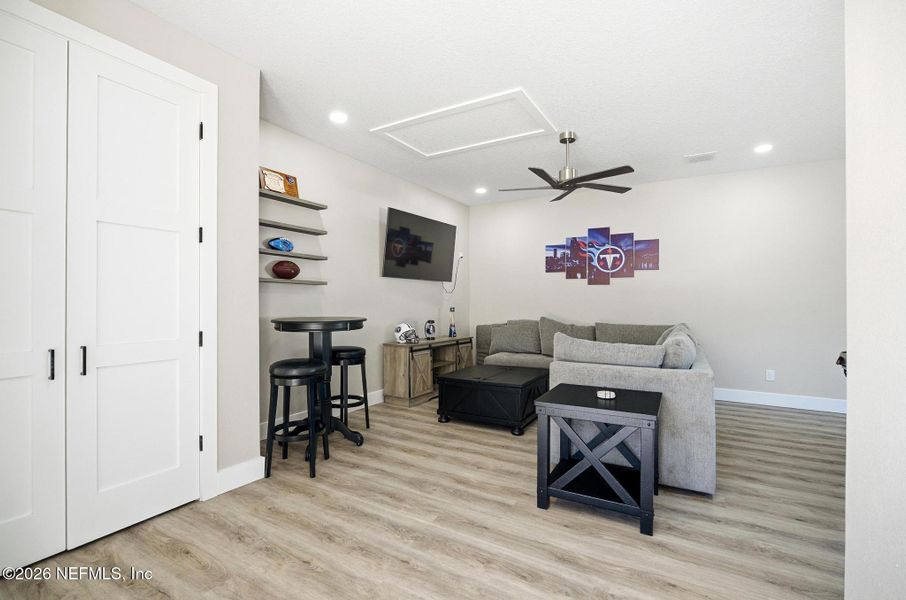 Furnished interior view inside a new home in , Palm Coast (Image 76). Furnished interior view inside a new home in , Palm Coast (Image 76).